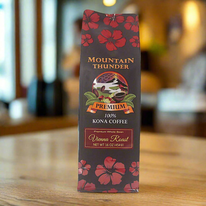 100% Kona Premium Coffee 16oz - HAWAIIAN HILLS -  - #tag1# - #tag2# - 