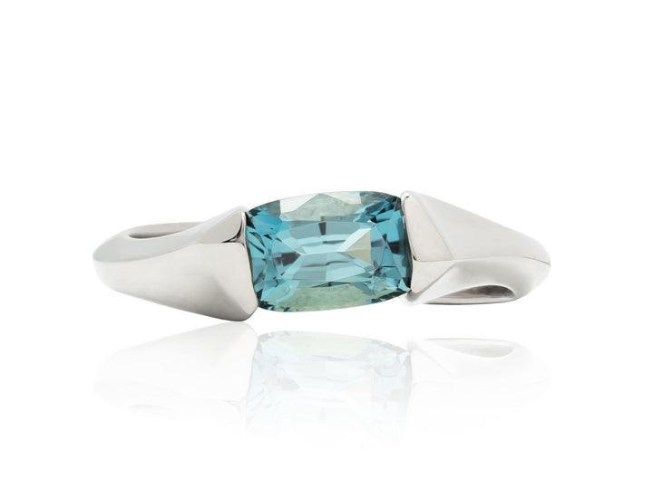 Aquamarine Ring - HAWAIIAN HILLS -  - #tag1# - #tag2# - 