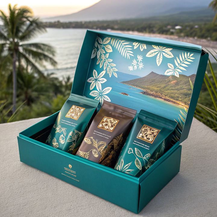 Hawaiian Coffee Box - HAWAIIAN HILLS -  - #tag1# - #tag2# - 