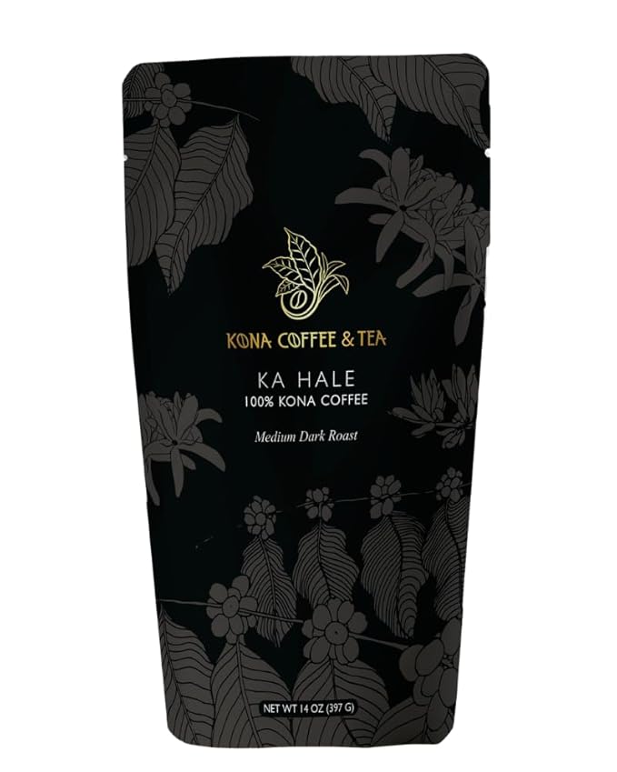 KaHale - Medium/Dark Roast - 100% Kona Coffee - HAWAIIAN HILLS -  - #tag1# - #tag2# - 