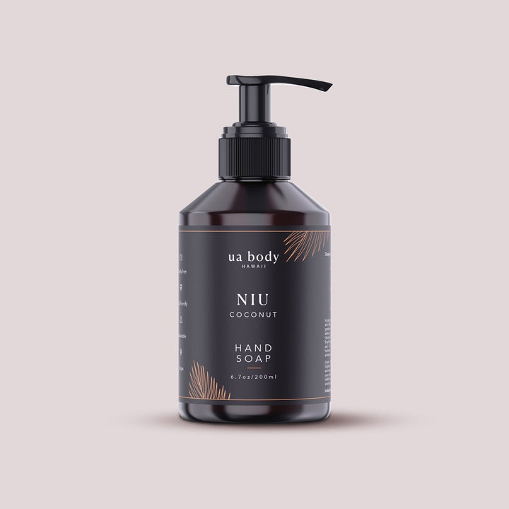 Niu Coconut Hand Soap - HAWAIIAN HILLS -  - #tag1# - #tag2# - 