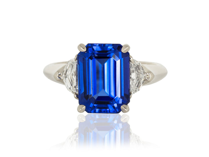 Tanzanite and Diamond Ring - HAWAIIAN HILLS -  - #tag1# - #tag2# - 