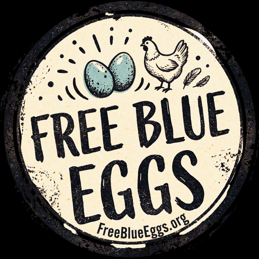 Free Blue Eggs Logo